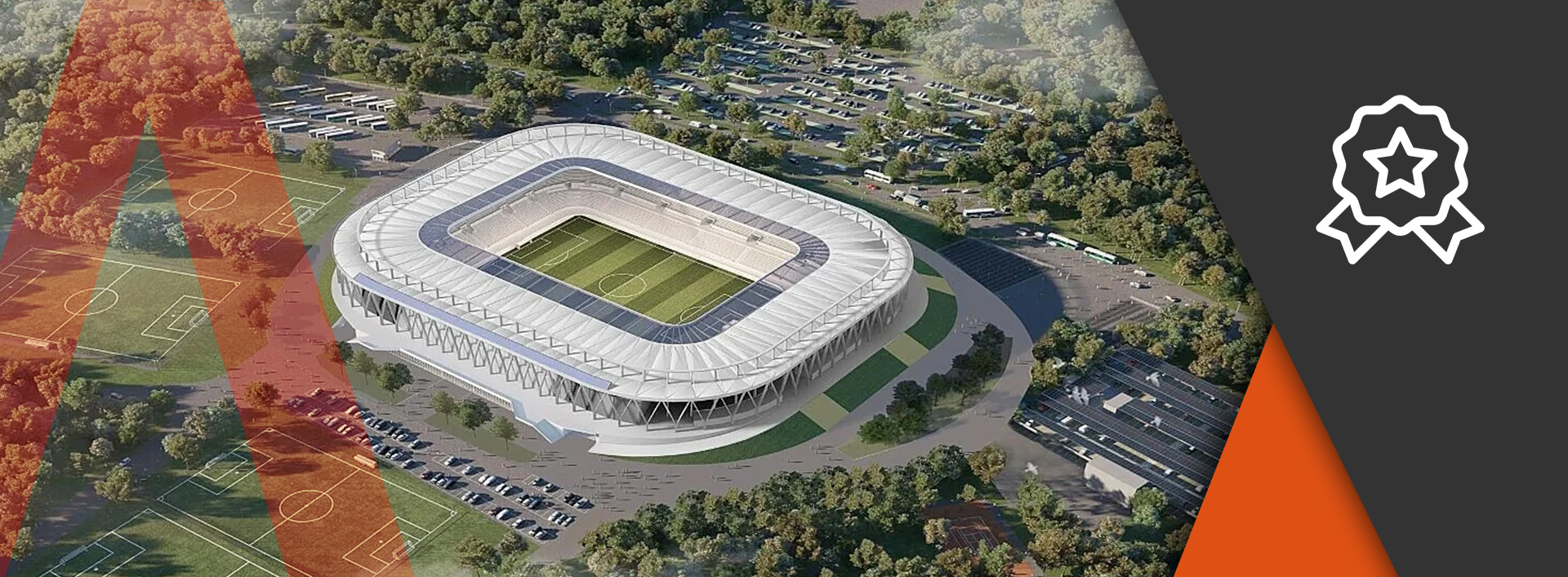 5 najlepszych stadionów zbudowanych  przy pomocy Allplan